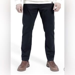 Origin Apparel Men’s Black Canvas Tapered Pants Size 34 X 30 NEW with tags